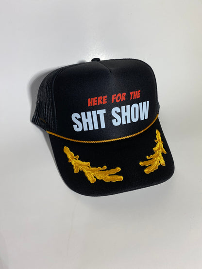 Here for the shit show black / gold