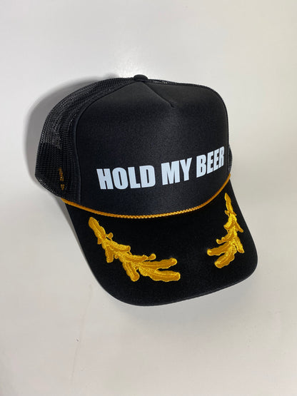 Hold my beer black / gold